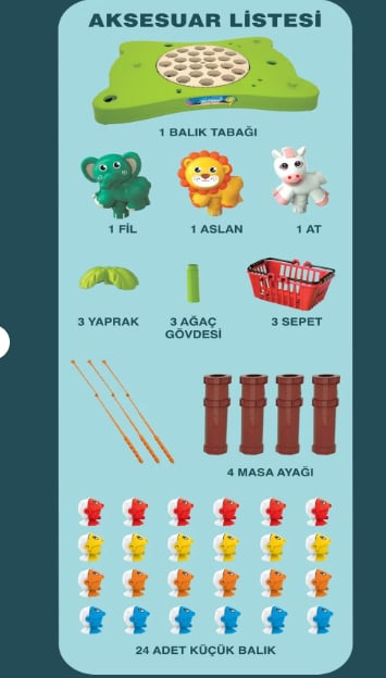 Hayvanat Bahçesi Balık Oyunu