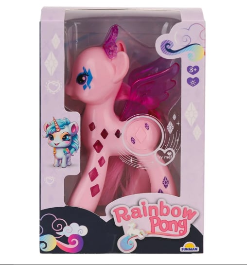 Işıklı Unicorn Figür