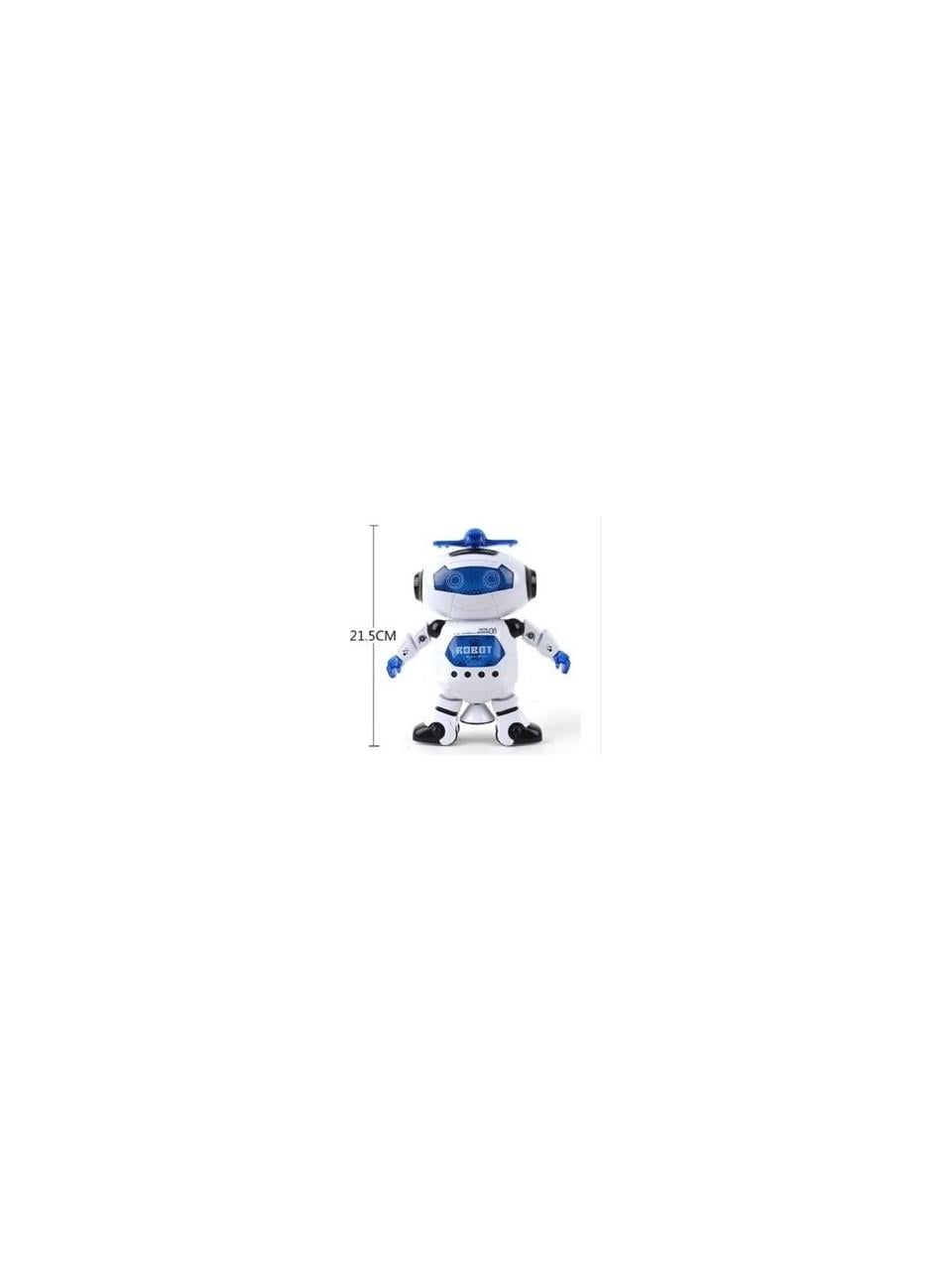Oyuncak Işıklı ve Müzikli 360 Derece Dönen Pervaneli Dansçı Robot Dansçı Robot