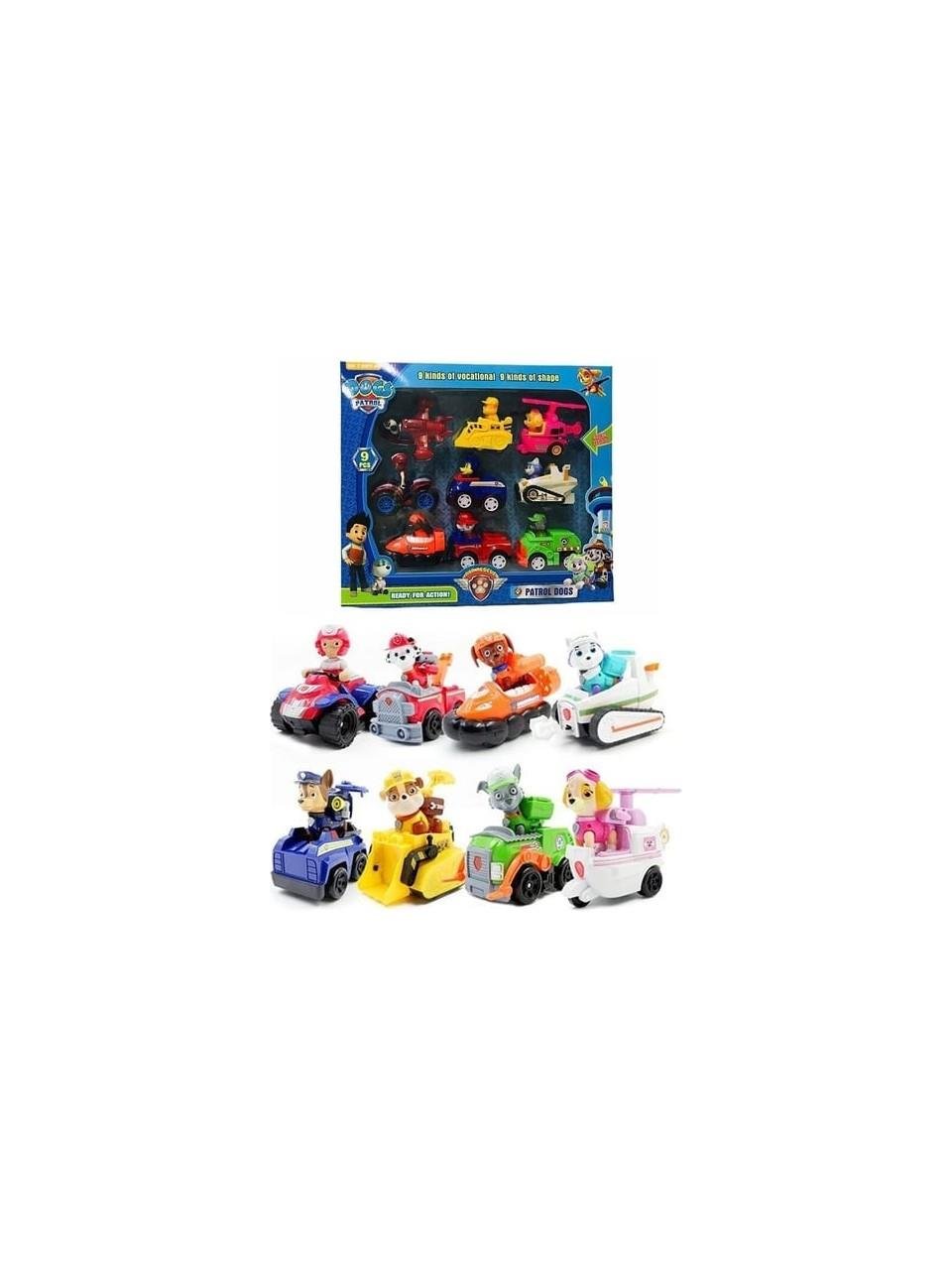 Paw Patrol Oyuncak -9 Figürlü Set