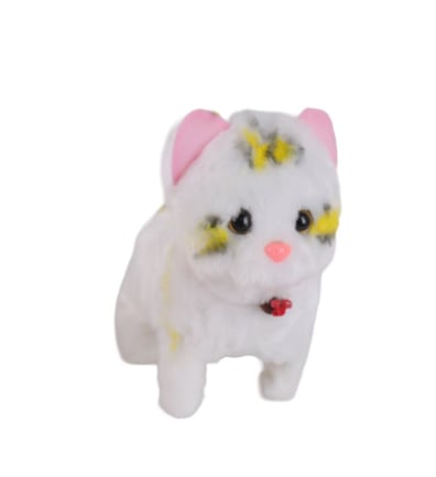 PİLLİ SESLİ YÜRÜYEN KEDİ