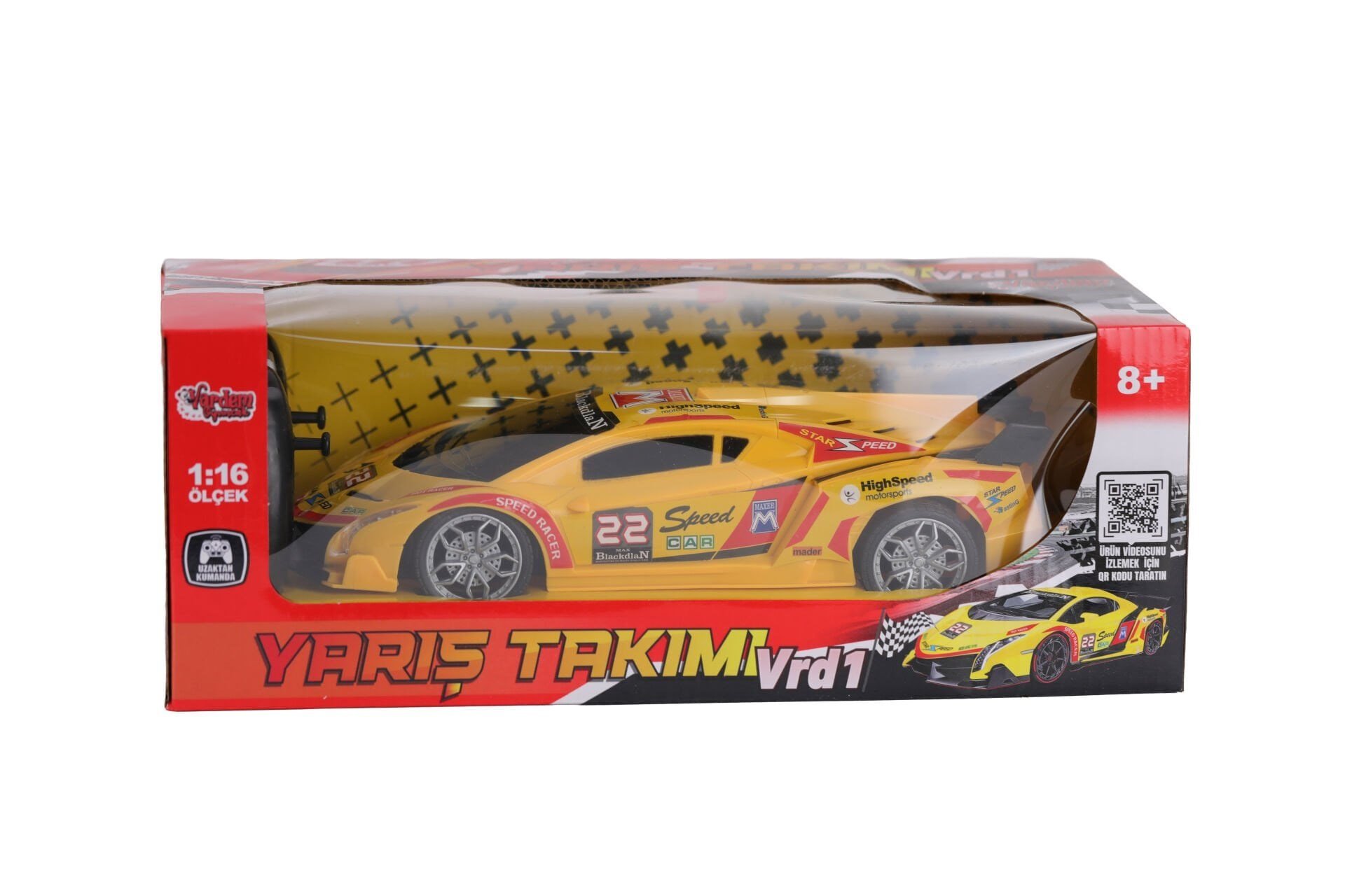 UK FF ŞARJLI 1 16 DESENLİ YARIŞ