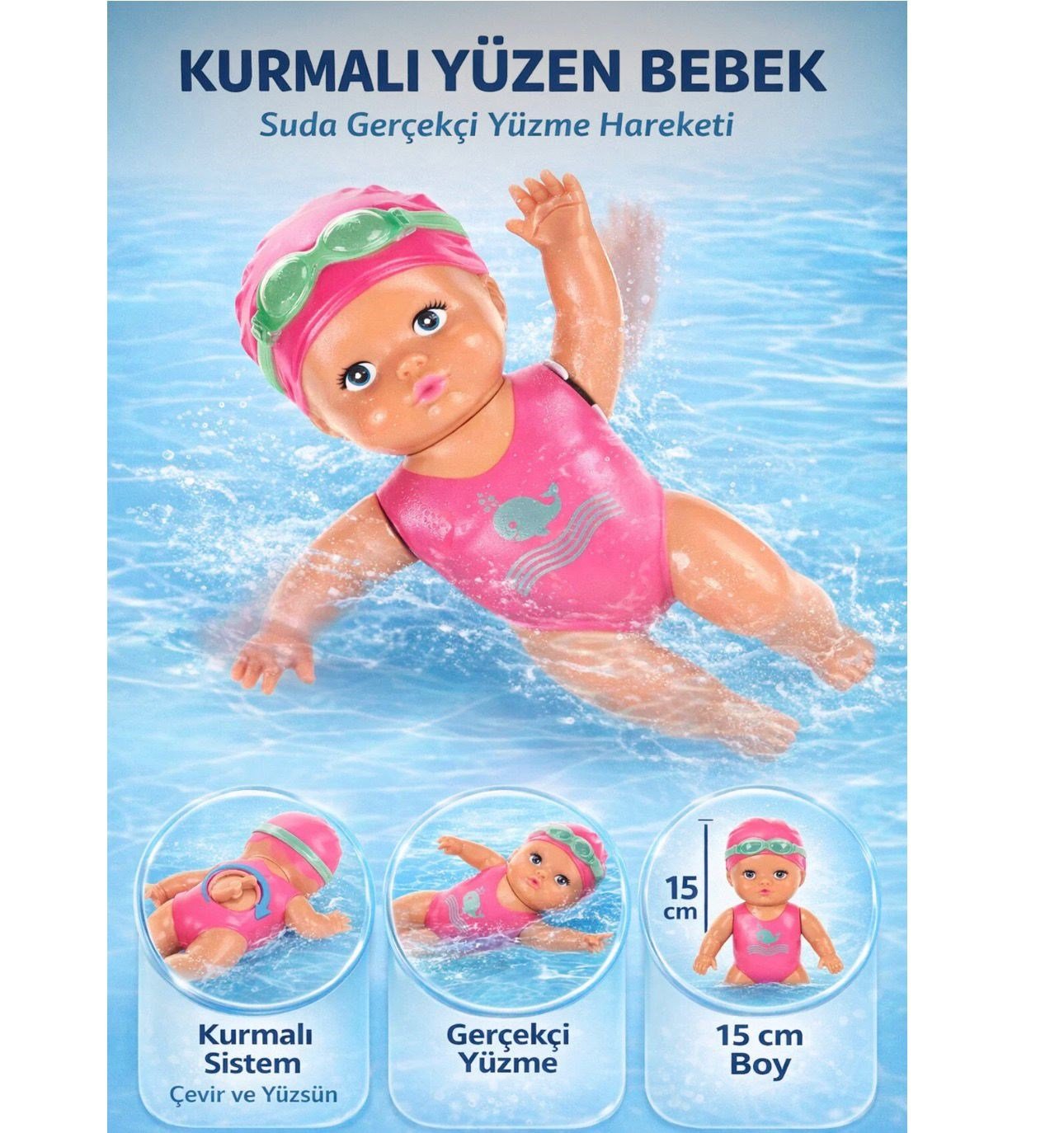 Yüzen Bebek 2 adet 