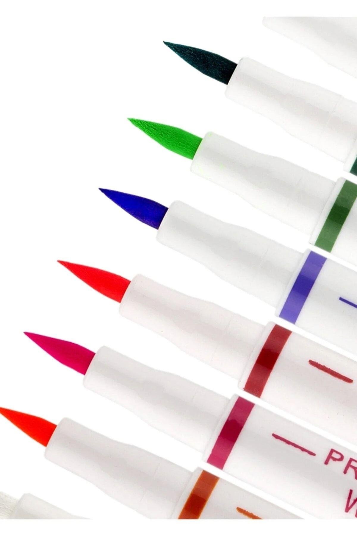 12 Renk Pen Eyeliner Seti