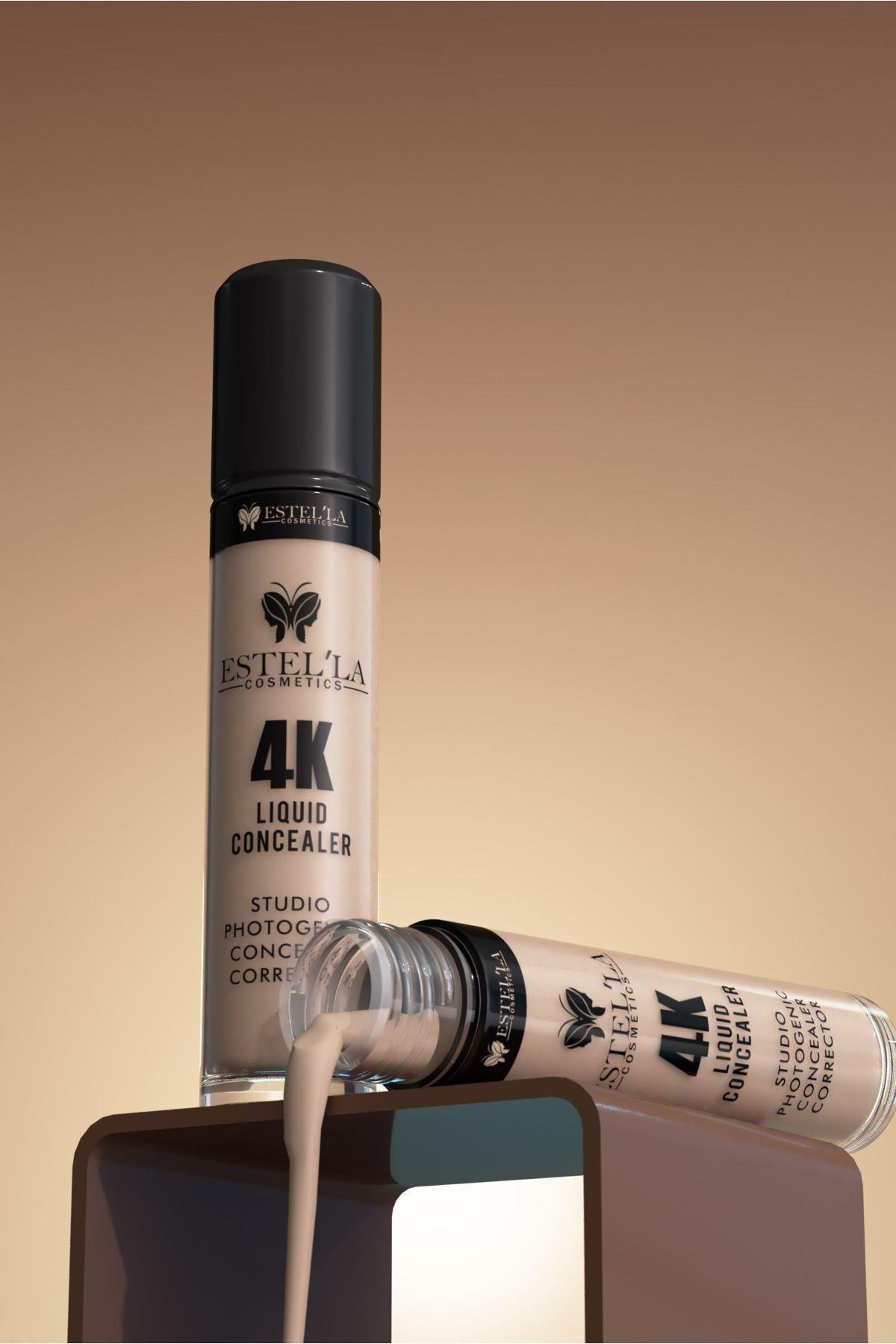 4K Liquid Concealer (Likit Kapatıcı) ile Fotojenik Görünüm, Cildinizdeki Kusurları Gizleyin.