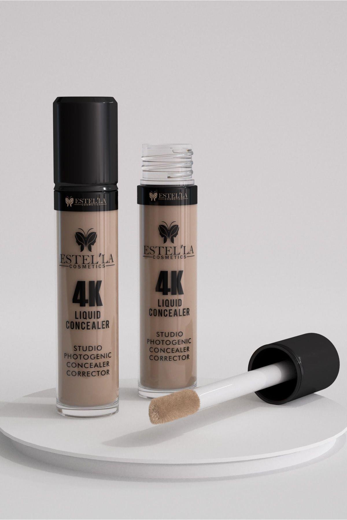 4K Liquid Concealer (Likit Kapatıcı) ile Fotojenik Görünüm, Cildinizdeki Kusurları Gizleyin.