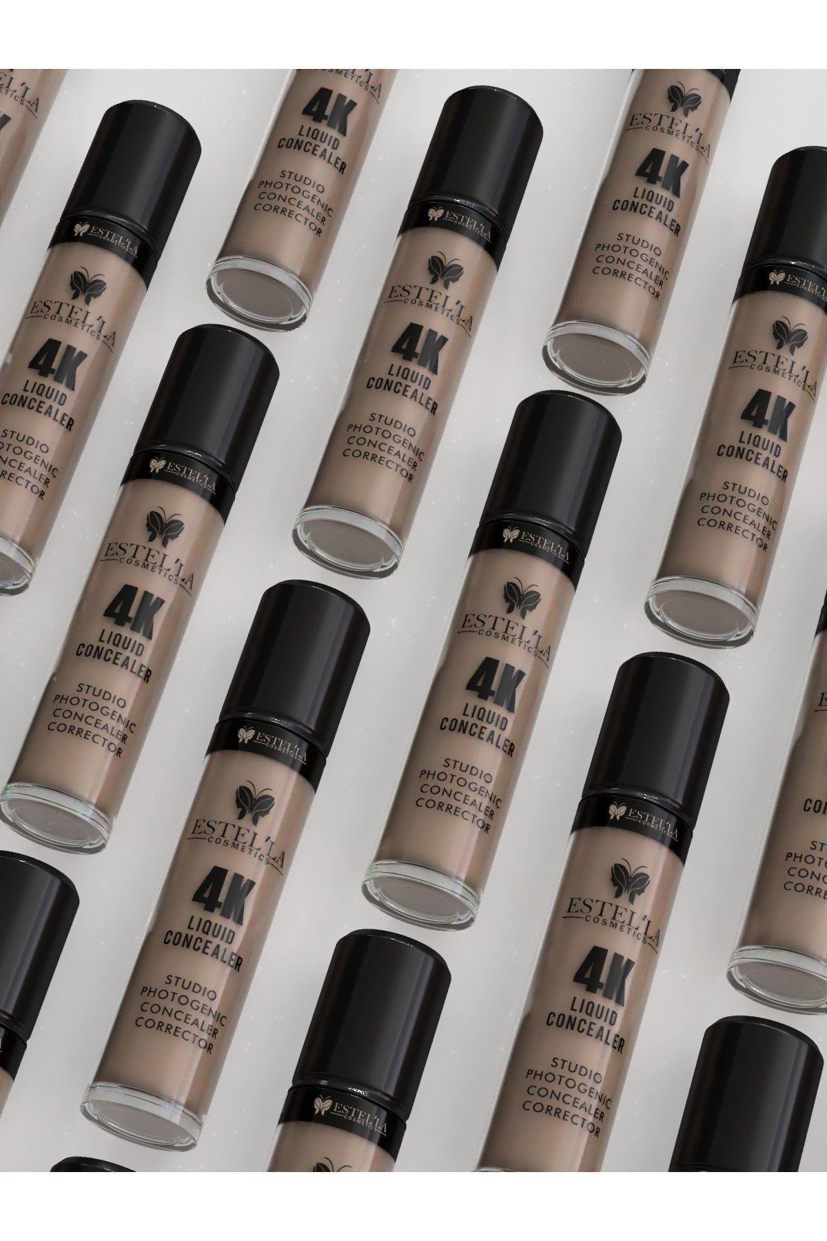 4K Liquid Concealer (Likit Kapatıcı) ile Fotojenik Görünüm, Cildinizdeki Kusurları Gizleyin.