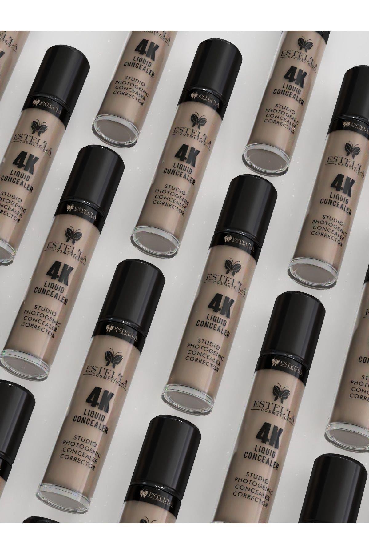 4K Liquid Concealer (Likit Kapatıcı) ile Fotojenik Görünüm, Cildinizdeki Kusurları Gizleyin.