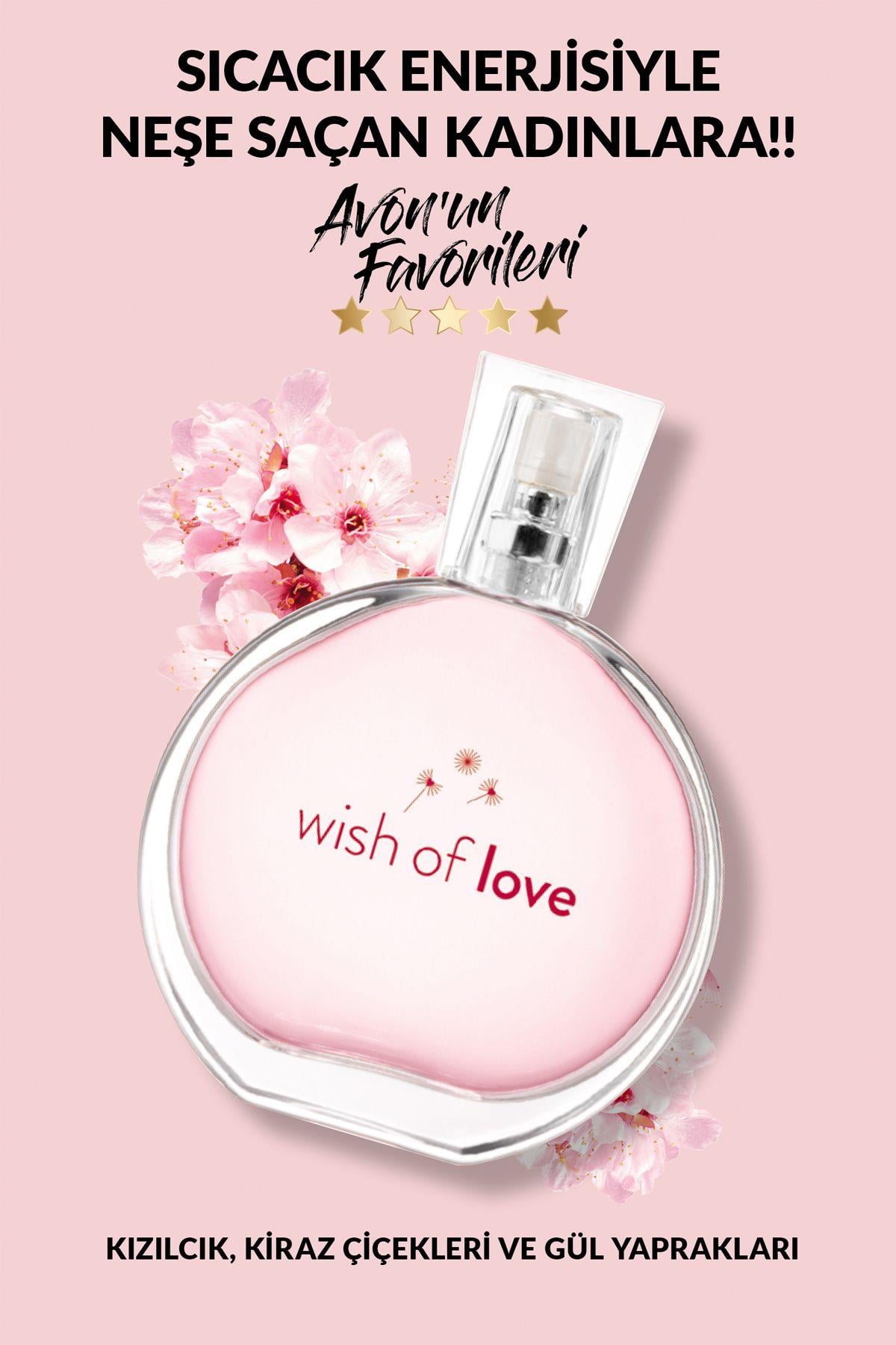 Wish Of Love Kadın Parfüm Edt 50 Ml. Üçlü Set