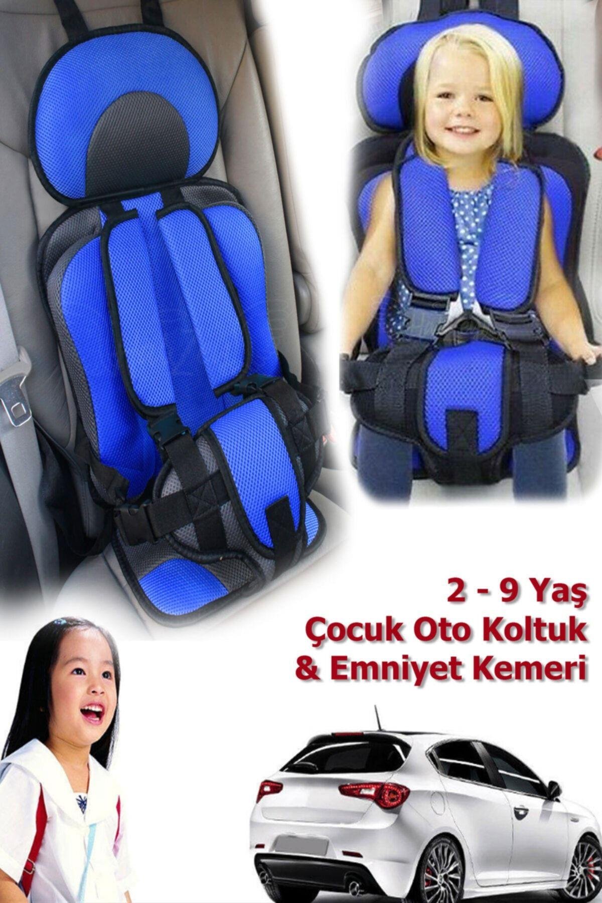 Bebek - Çoçuk Oto Koltuğu 3-12 Yaş Çoçuk Oto Koltuğu Emniyet Kemeri