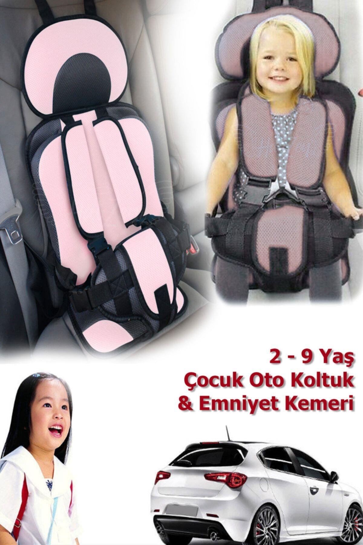 Bebek - Çoçuk Oto Koltuğu 3-12 Yaş Çoçuk Oto Koltuğu Emniyet Kemeri