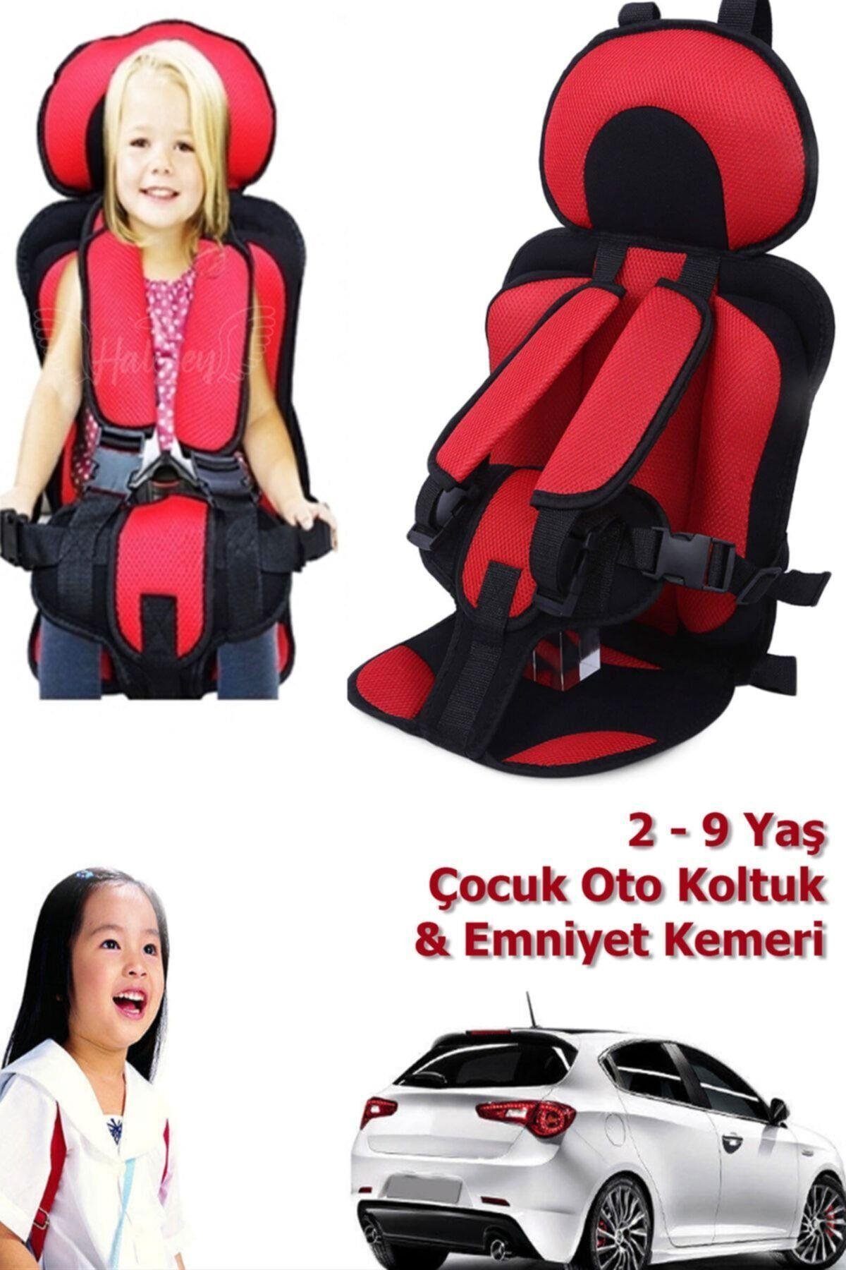 Bebek - Çoçuk Oto Koltuğu 3-12 Yaş Çoçuk Oto Koltuğu Emniyet Kemeri