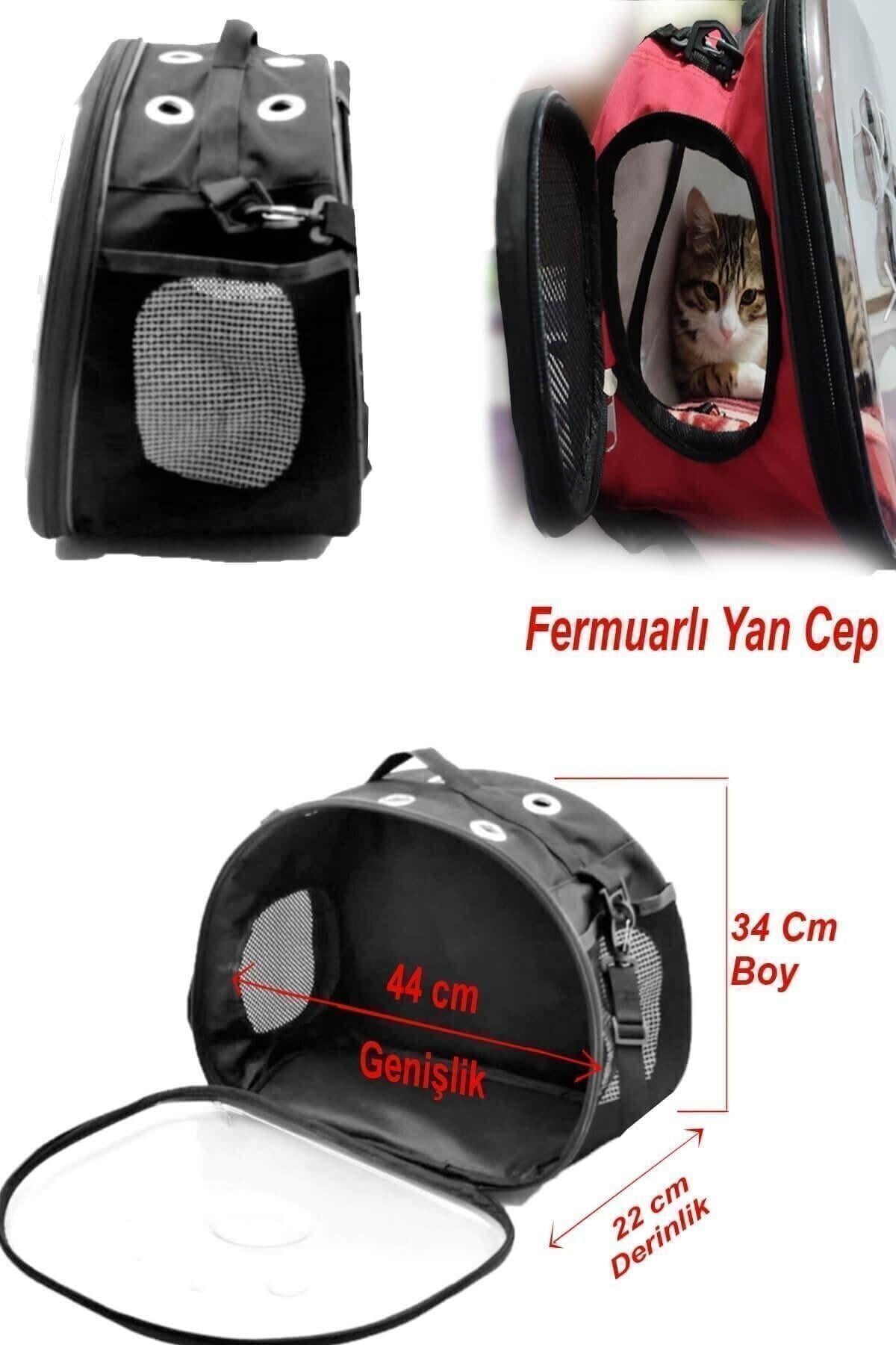 Kedi Köpek Oto Koltuğu Taşınabilir Araç Koltuğu – Emniyet Klipsli, Yıkanabilir Kumaş,