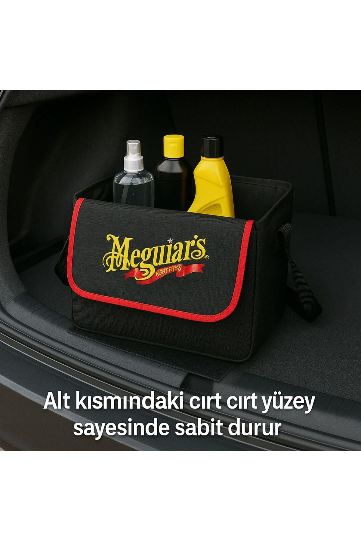 Meguiars Fermuarlı Organizer Araç Bagaj Çantası