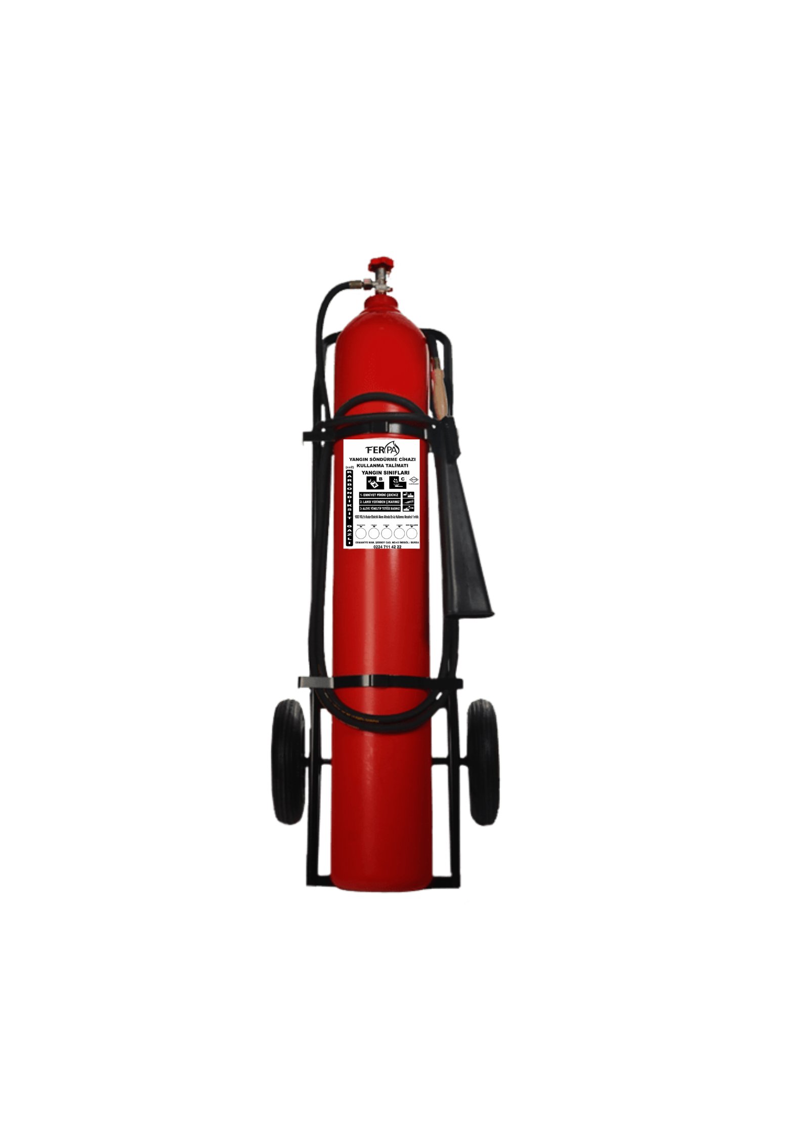 30 KG CO2 YANGIN TÜPÜ