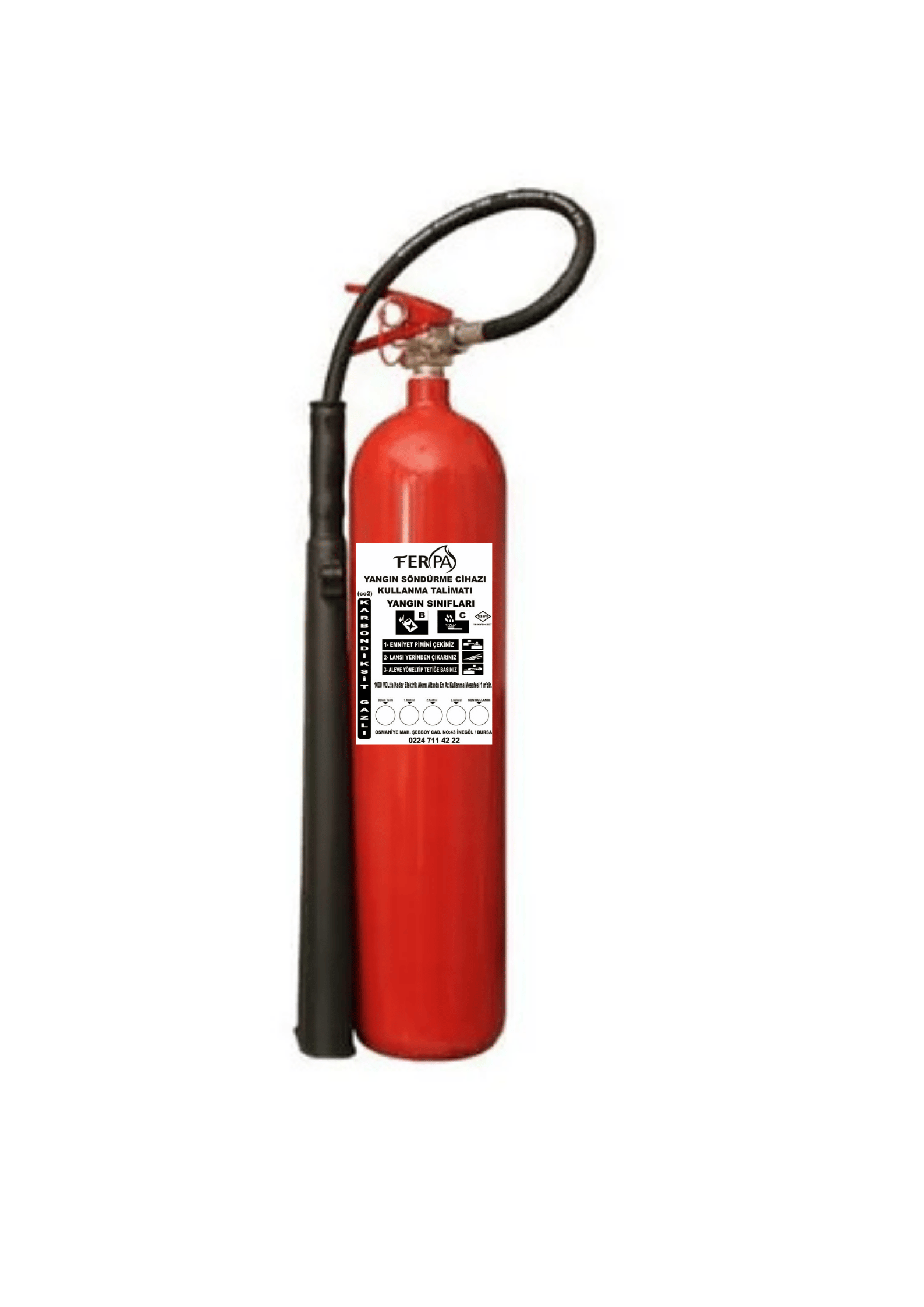 5 KG CO2 YANGIN TÜPÜ