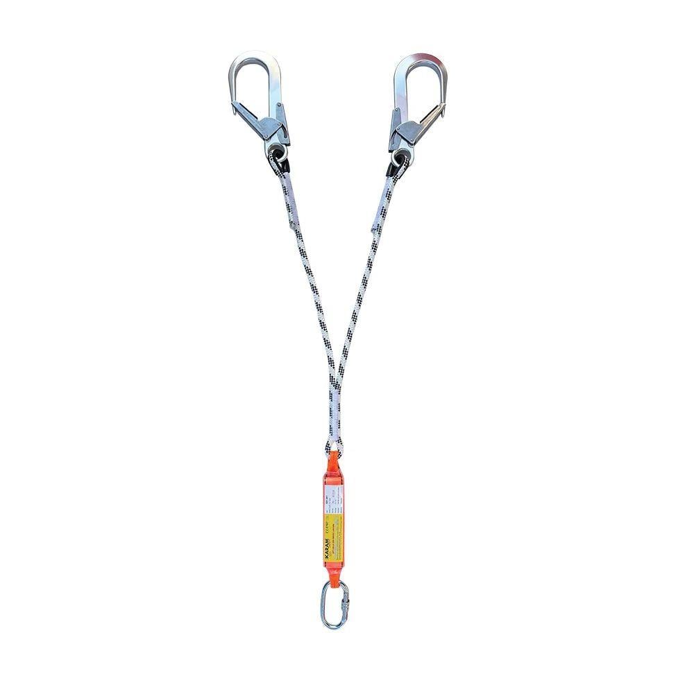 ÇİFT BACAKLI LANYARD STATİK İPLİ