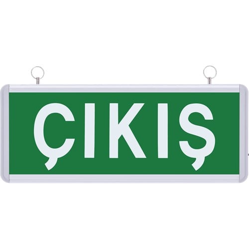 SG-017 Çift Yön Çıkış Yönlendirme Levhası