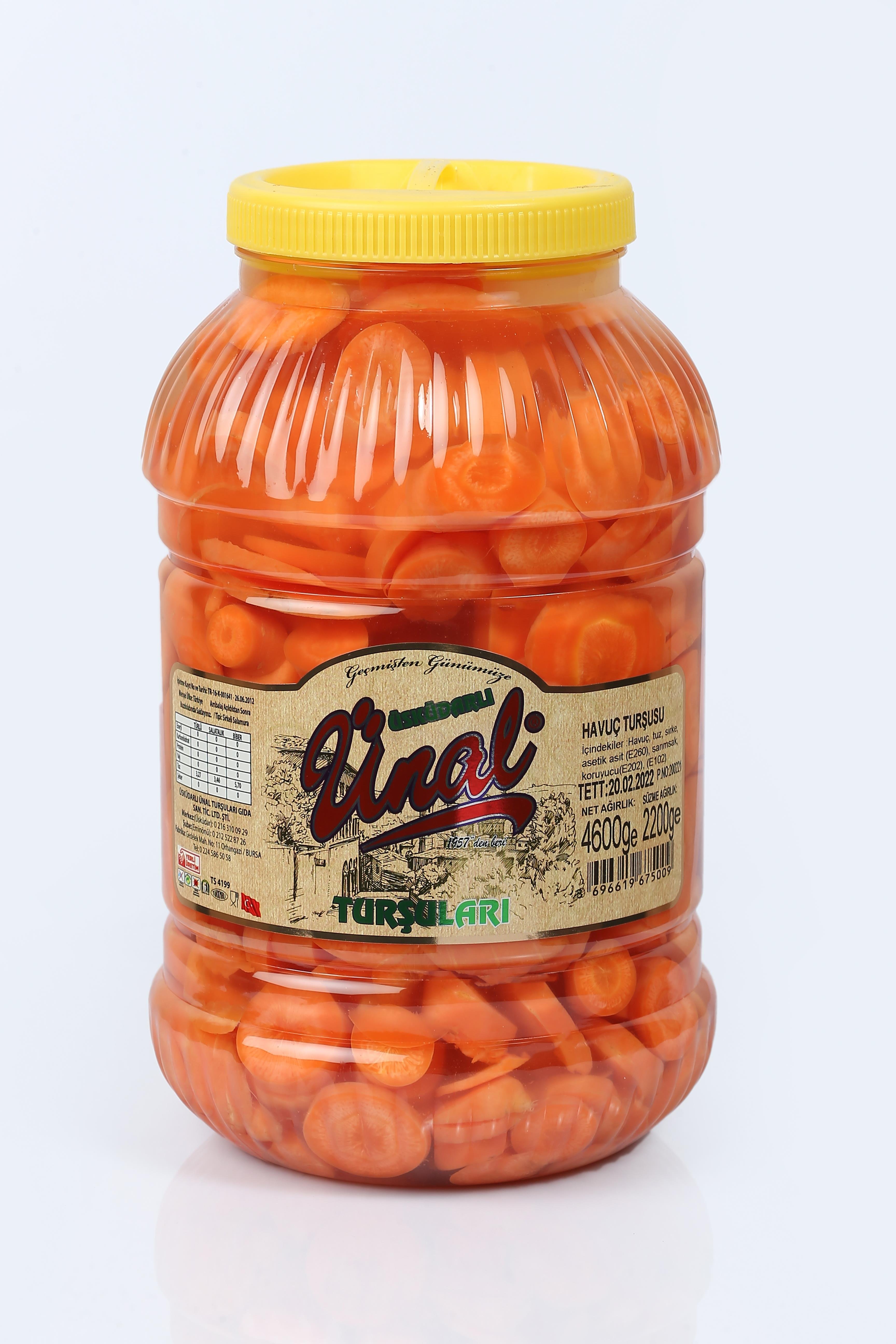 ÜNAL HAVUÇ TURŞUSU - 4,6 LT PET 