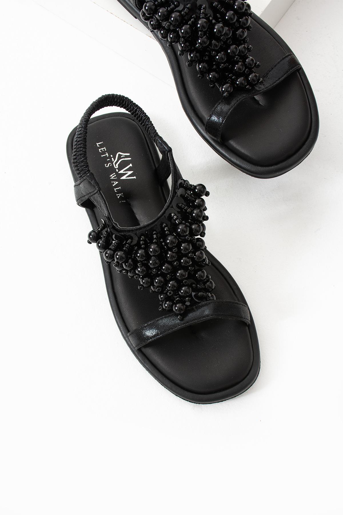 Let's Walk BELLA KADIN BONCUK DETAYLI TERLİK