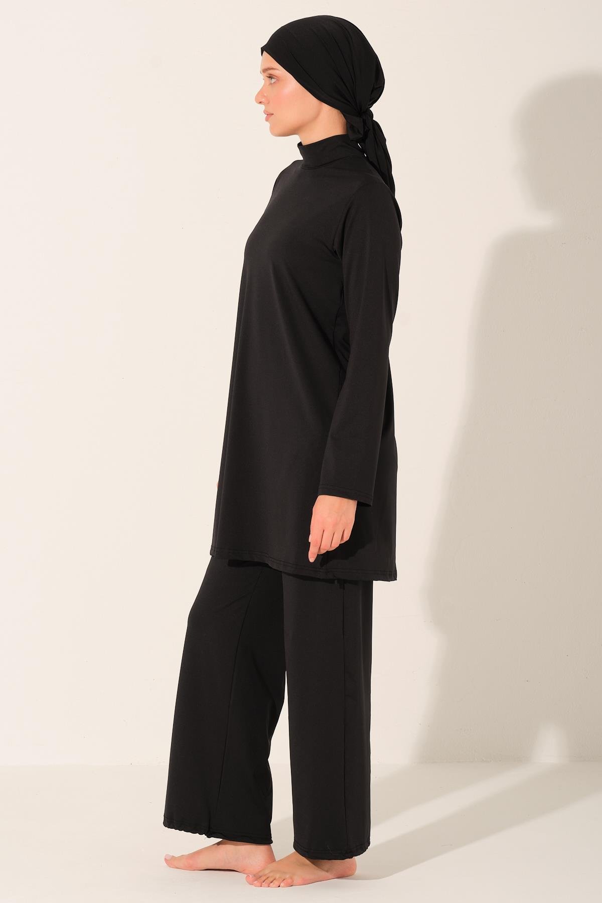 Basic Rahat Tessettür Mayo siyah