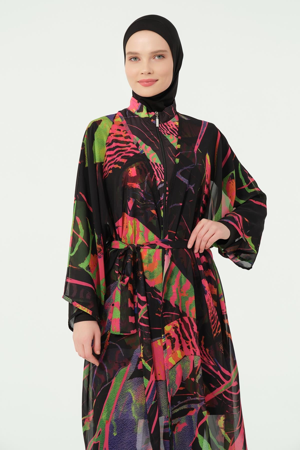 Fauna Kemerli Pareo Siyah