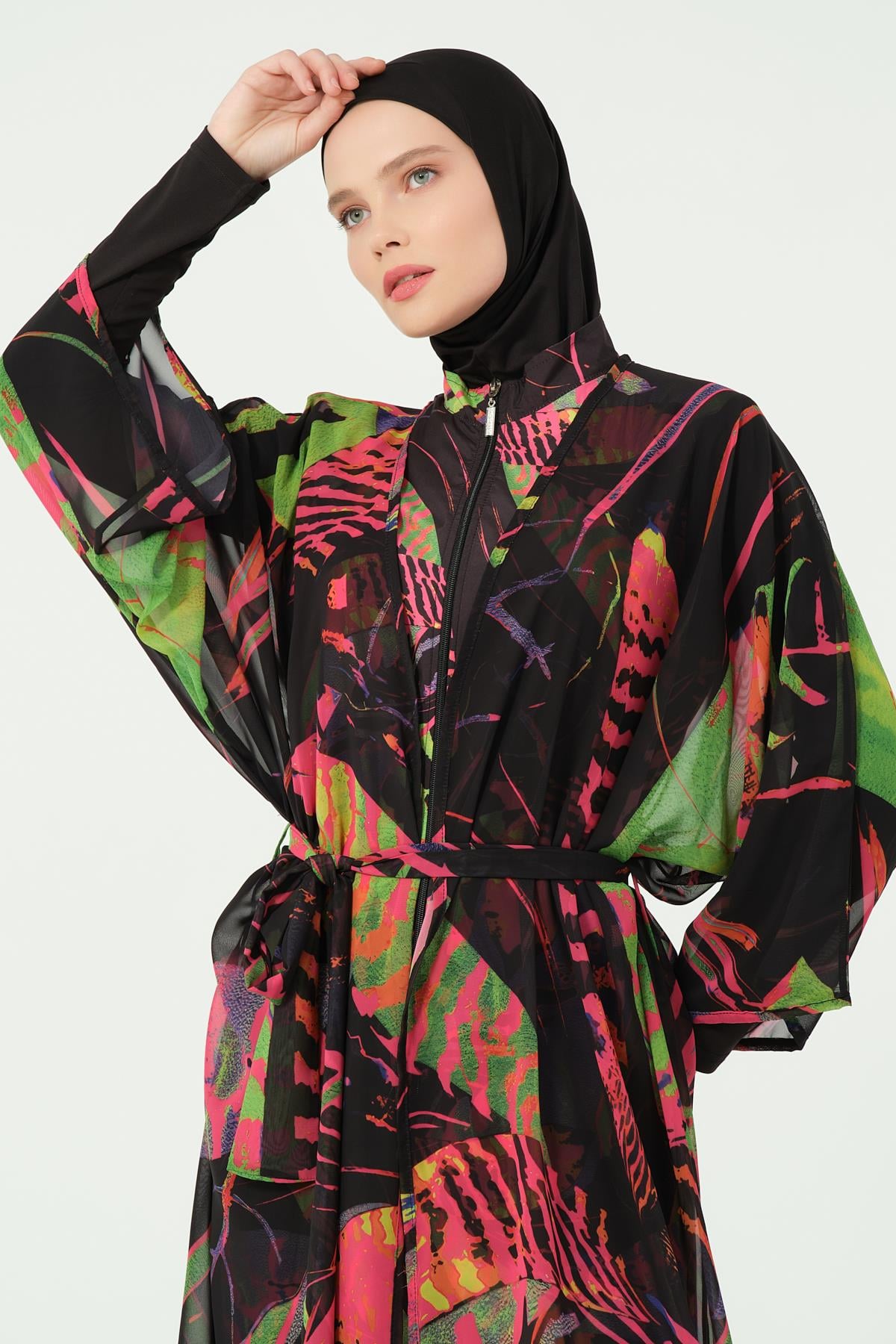 Fauna Kemerli Pareo Siyah