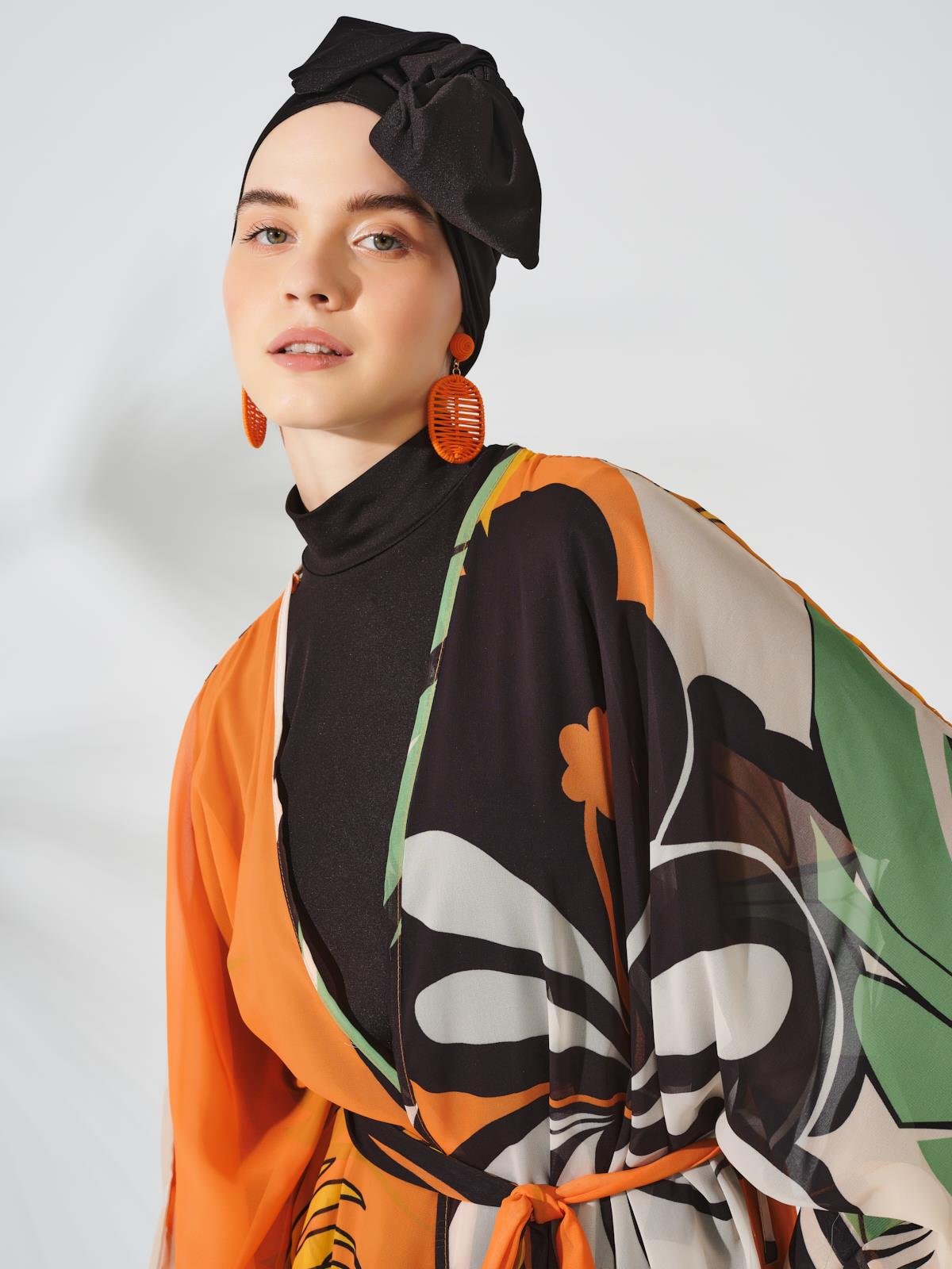 Pamelo Desenli Pareo Oranj