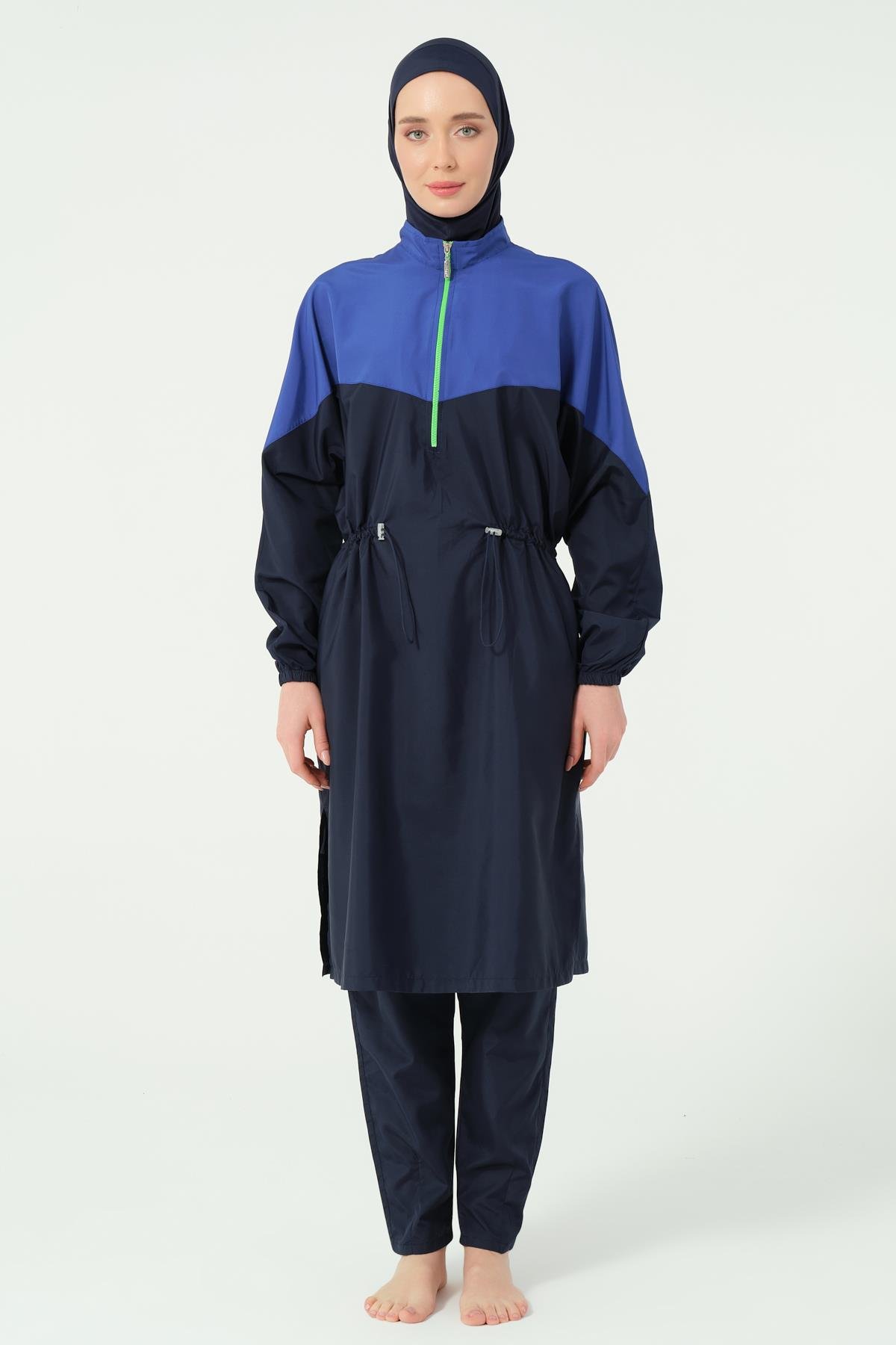 Vigor Oversize Uzun Tesettür Mayo Saks