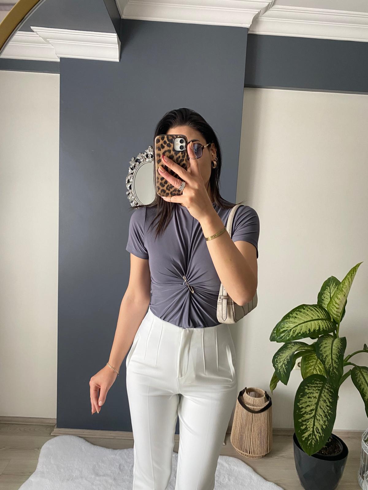 BEYAZ ZRA KUMAŞ PANTALON