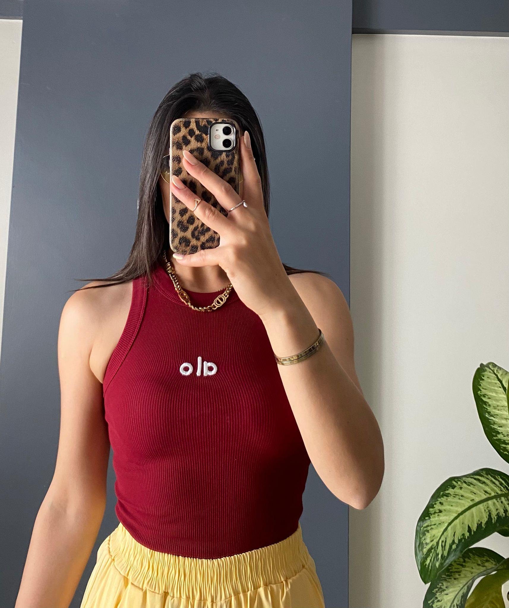 BORDO   HALTER YAKA BADİ
