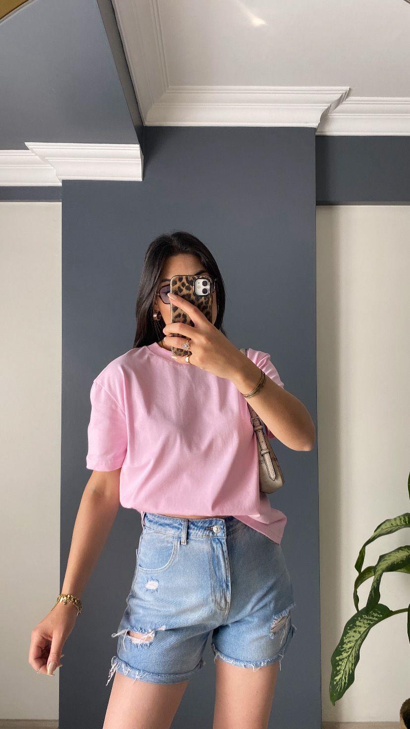 PEMBE BEYZİNG TİŞÖRT