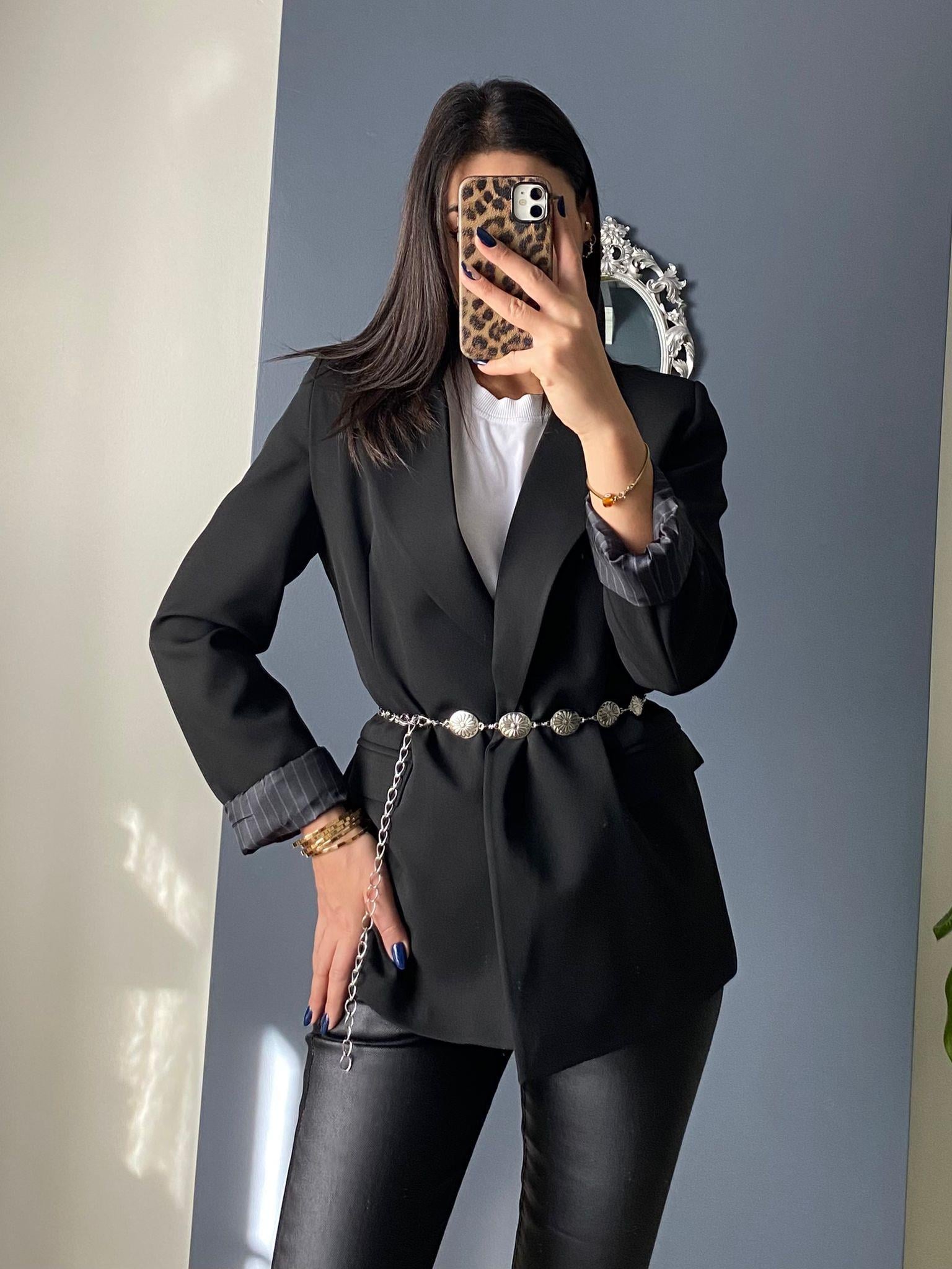 SİYAH BLAZER CEKET