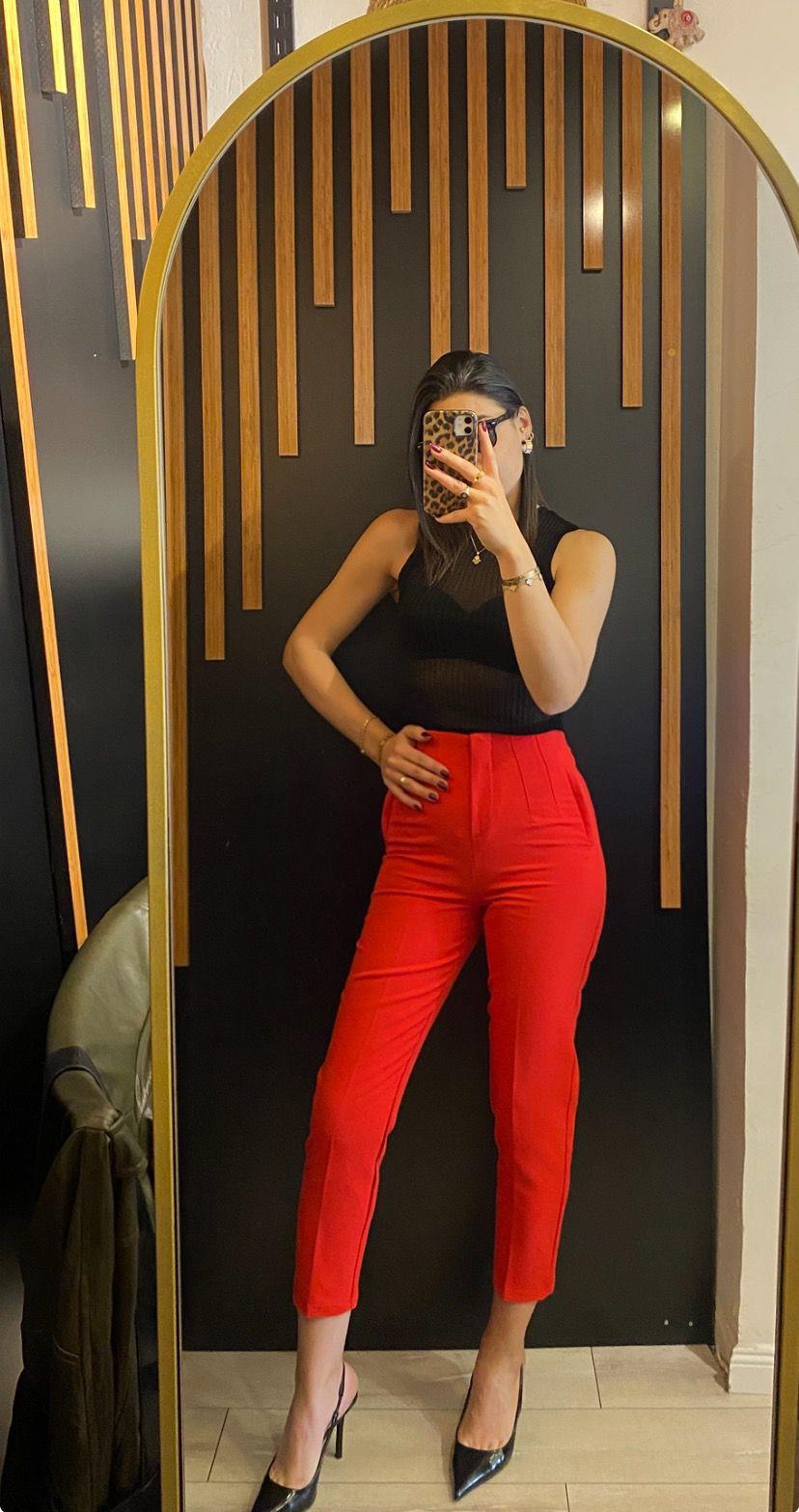 ZARA MODEL KUMAŞ PANTALON
