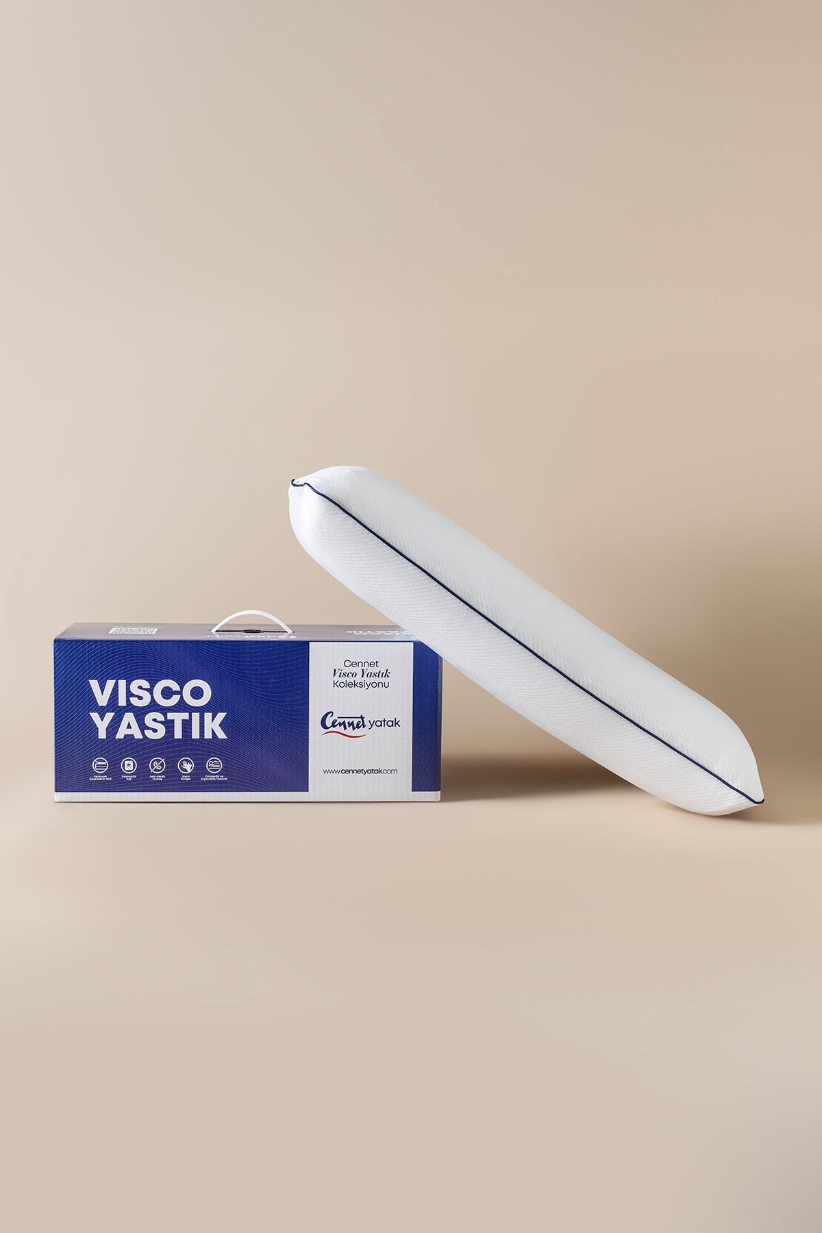 Cennet Yatak 2 Adet Masaj Effective Masaj Etkili Visco Yastık