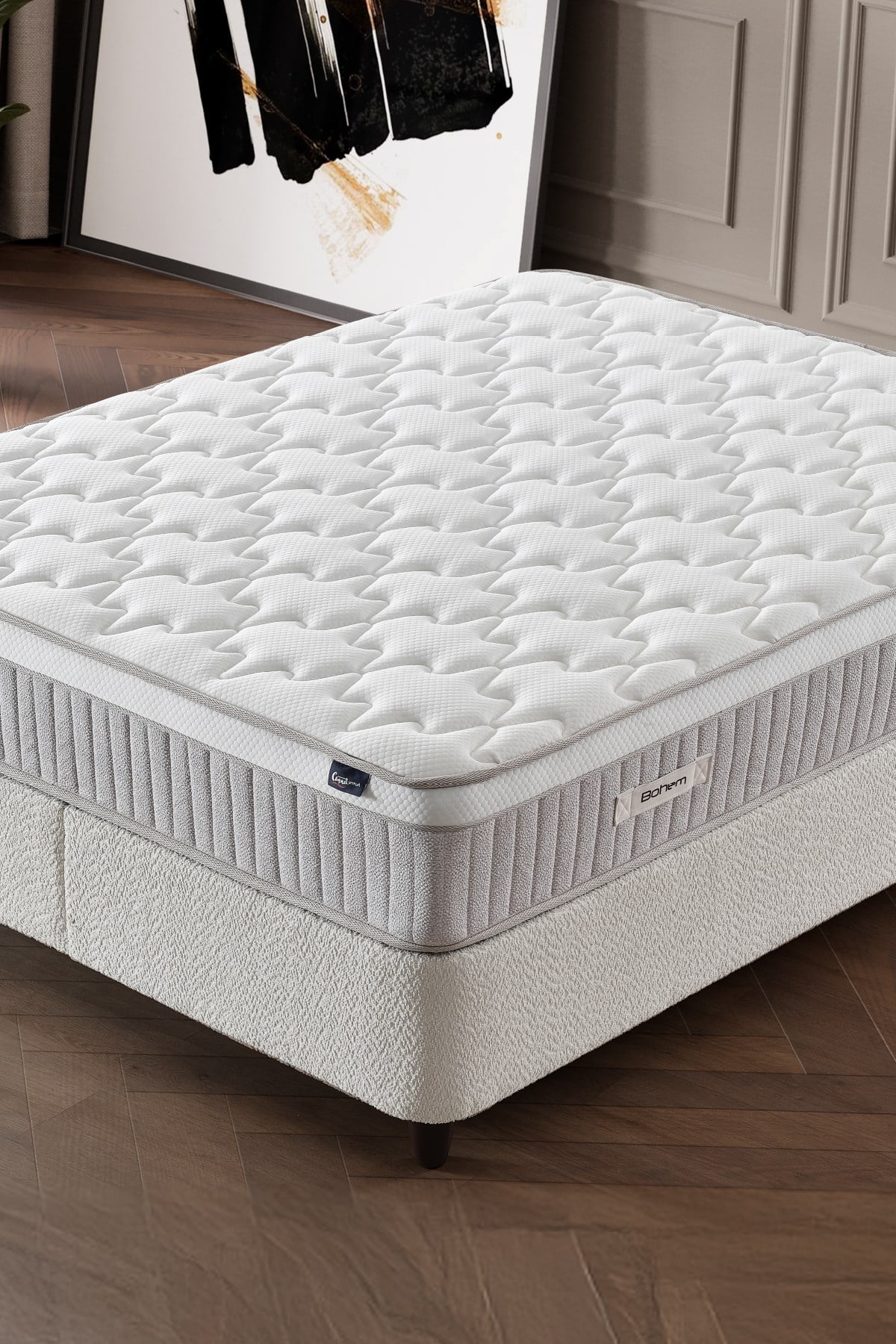 Cennet Yatak Bohem Plus Ortopedik Çift Kişilik Yatak – Destek Süngeri ve Thermofelt Teknolojisi