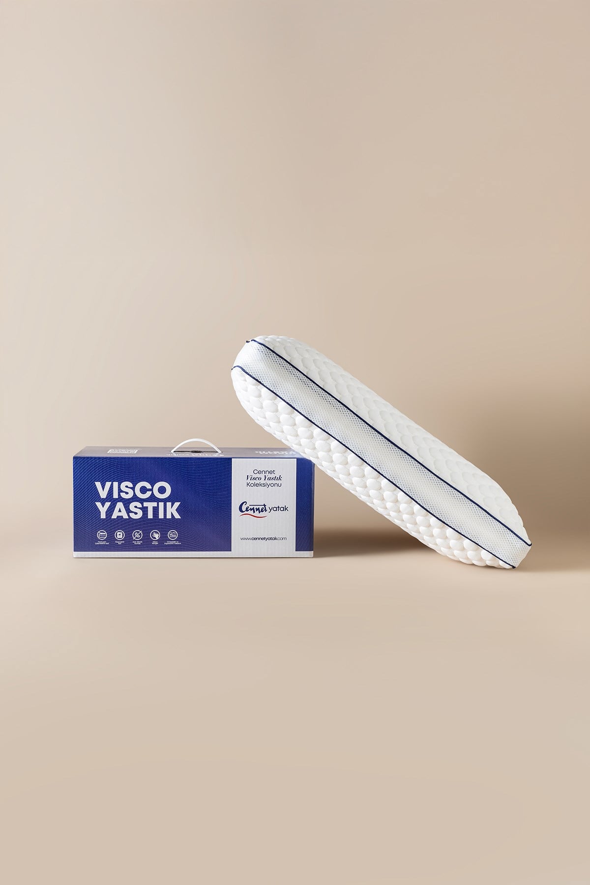 Cennet Yatak Collagen %100 Saf Visco Ortopedik Uyku Yastığı