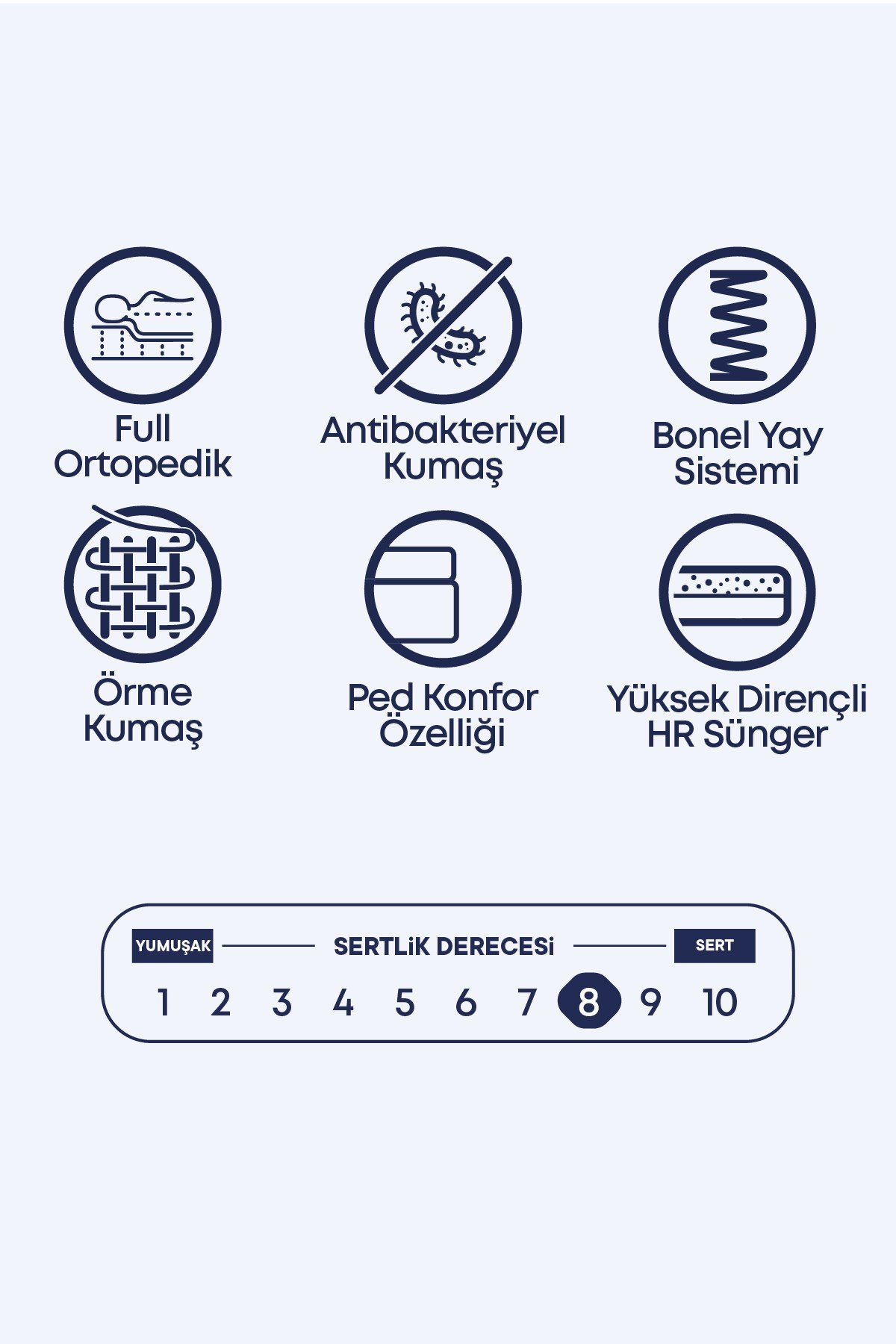 Cennet Yatak Skolyoz Premium Pedli Yatak – Skolyoz Hastalarına Özel Bel ve Sırt Desteği Sunan Ortopedik Yapı