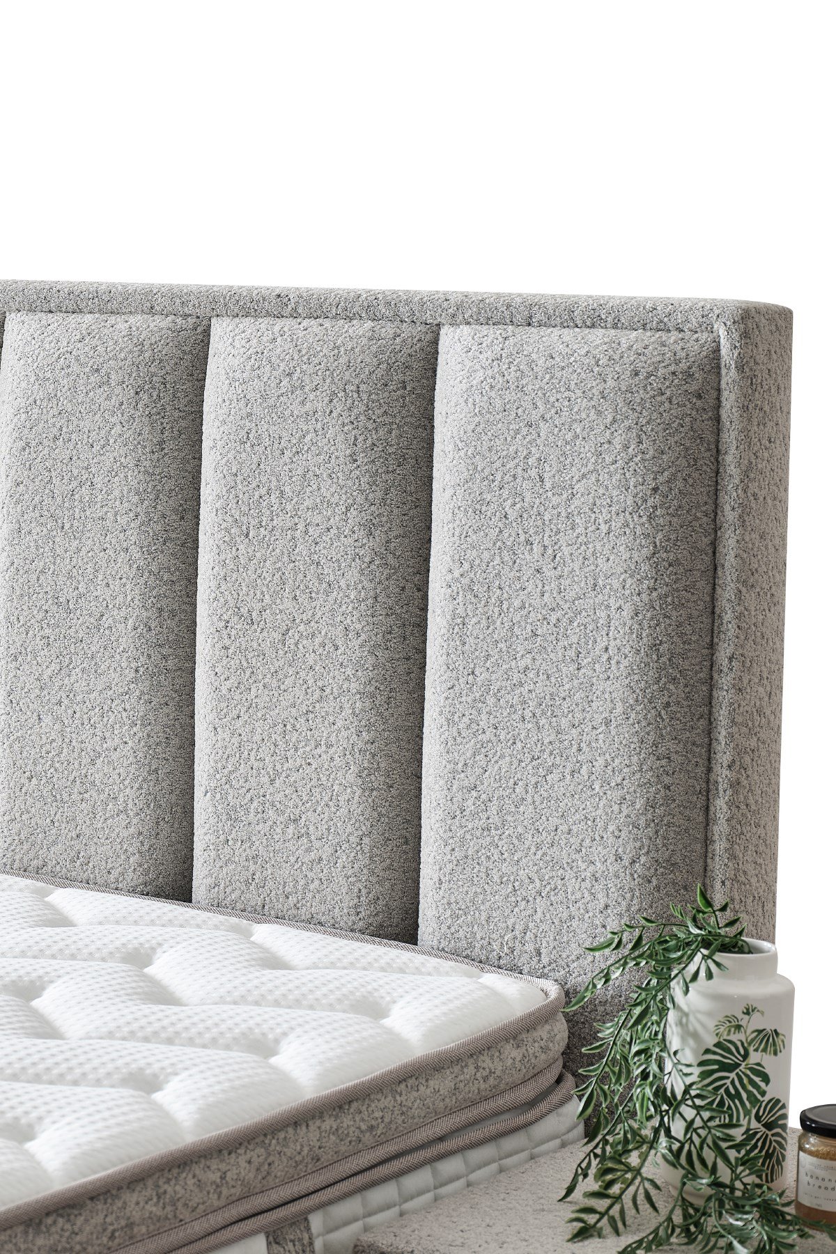 Cennet Yatak Viola Royal Deluxe 3’lü Set – Sağlıklı Uyku İçin Ortopedik Yatak, Fonksiyonel Baza ve Modern Başlık