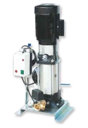WATER SOUND 1CV32-4T 10 HP 380V KOMPLE PASLANMAZ ÇELİK ÇOK KADEMELİ DİK MİLLİ İNLİNE TEK POMPALI HİDROFOR