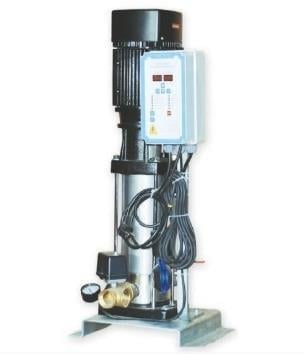 WATER SOUND 1CVL3-10 1 HP 220V KOMPLE PASLANMAZ ÇELİK ÇOK KADEMELİ DİK MİLLİ İNLİNE TEK POMPALI HİDROFOR