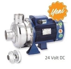 WATER SOUND BB250/0.55DC 0.75HP 24V- 24 VOLT DC-304 KOMPLE PASLANMAZ ÇELİK KAPALI FANLI SANTRİFÜJ POMPA