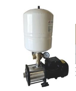 WATER SOUND CHM2-5-0.55 AUTO/S8V 0.75 HP 220V 8 LT SABİT DİYAFRAM TANKLI KOMPLE PASLANMAZ ÇELİK POMPALI PAKET HİDROFOR