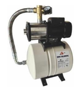 WATER SOUND CHM4-7-1.1 AUTO/S50H 1.5 HP 220V 50 LT SABİT DİYAFRAM YATIK TANKLI KOMPLE PASLANMAZ ÇELİK POMPALI PAKET HİDROFOR