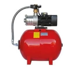 WATER SOUND CMH4-60 AUTO/50H  1.5 HP 220V 50 LT YATIK BASINÇ TANKLI YATIK MİLLİ ÇOK KADEMELİ 304 KOMPLE PASLANMAZ ÇELİK SANTRİFÜJ POMPALI PAKET HİDROFOR