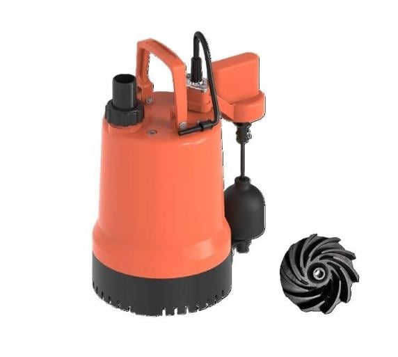 WATER SOUND M-250A 220V PLASTİK GÖVDELİ ASANSÖR FLATÖRLÜ DRENAJ POMPASI