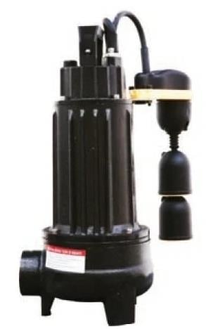WATER SOUND VH100/40MA 1 HP-220V DÖKÜM GÖVDELİ PARÇALAYICILI ATIK SU POMPASI