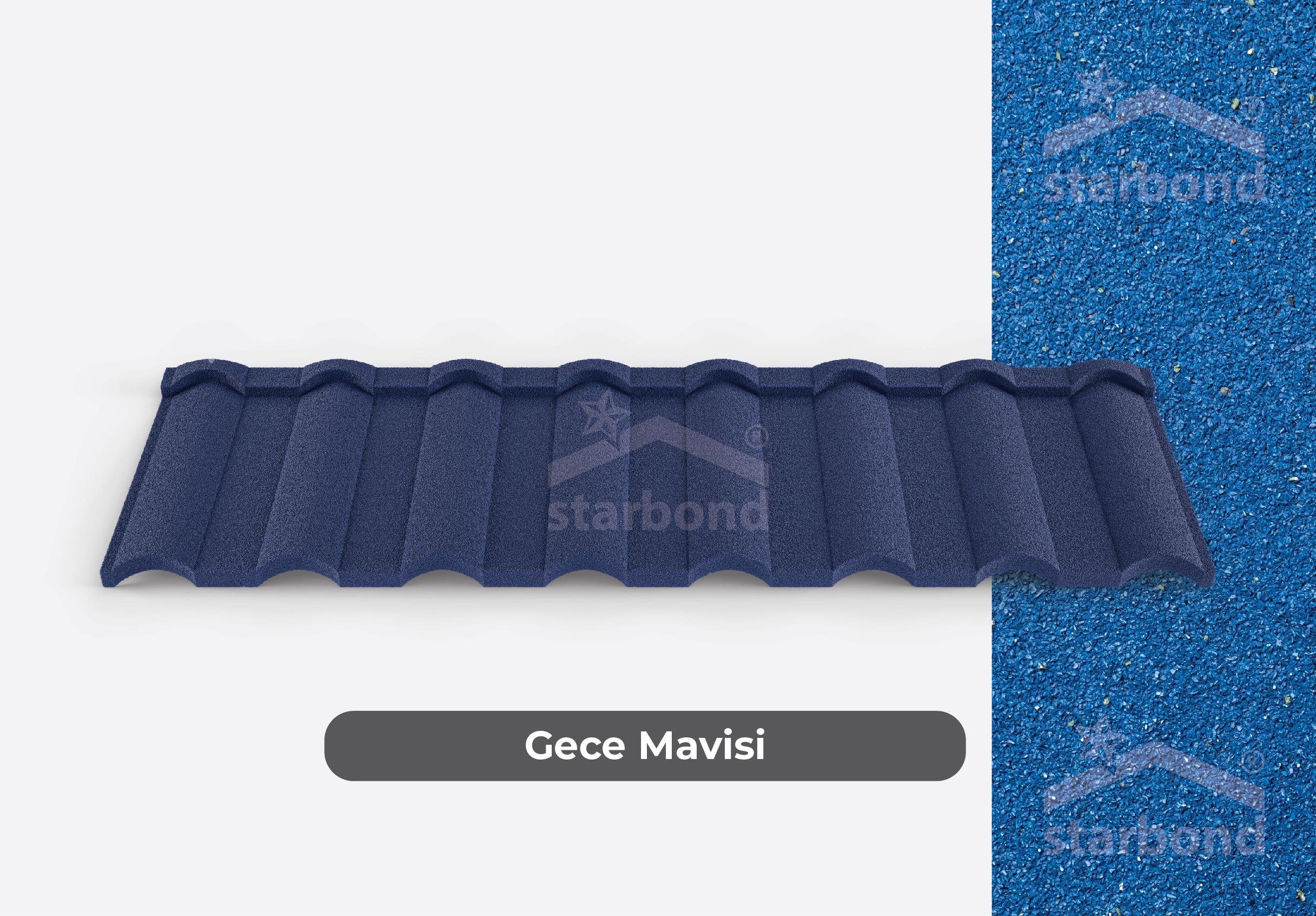 [Alaturka] Metal Kiremit Gece Mavisi StarBond Metal