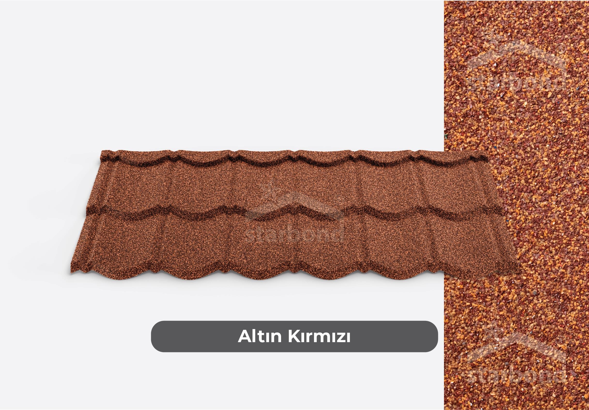[Aquapan] Metal Kiremit Altın Kırmızı StarBond Metal