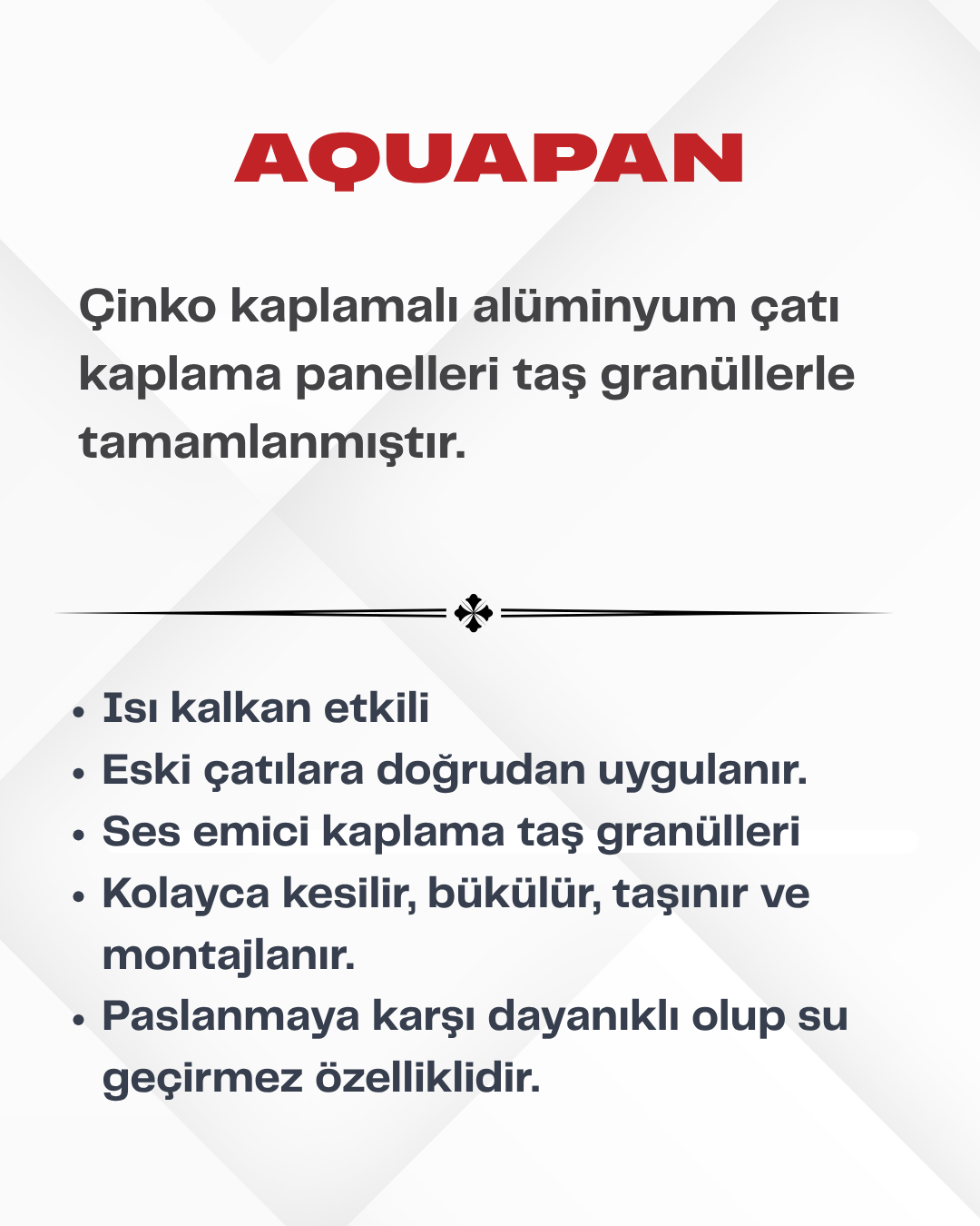[Aquapan] Metal Kiremit Yeşil StarBond Metal